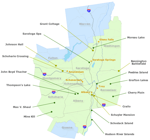 Saratoga/Capital District Region - NYS Parks, Recreation & Historic ...