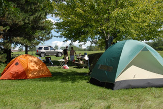 Sampson State Park Camping